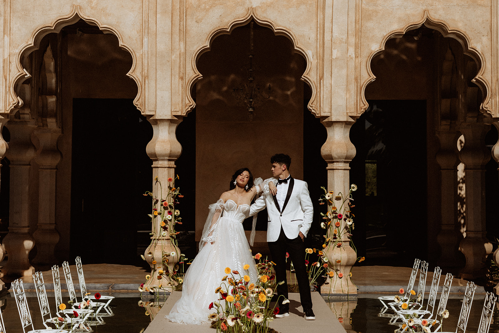 Luxury Moroccan wedding at Palais Namaskar