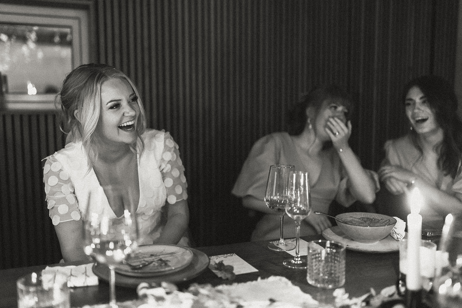 The joyful ambience and laughter echo through the air as the couple and their guests celebrate their Icelandic elopement, surrounded by stunning natural scenery.