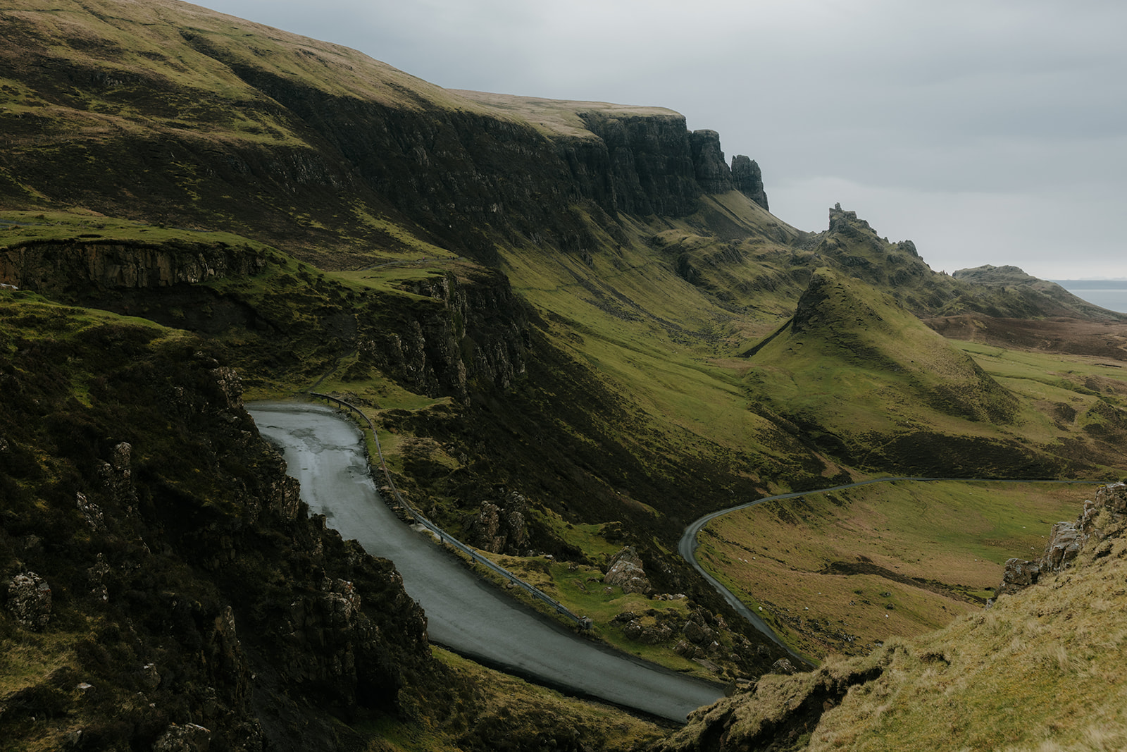 Sunrise over The Quiraing during an Isle of Skye elopement
